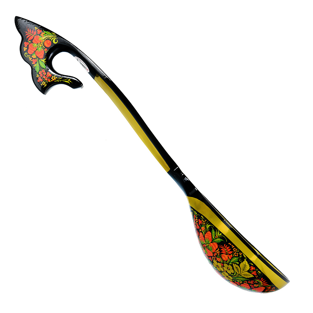 Ложка-ковш «Престольная». Хохлома - интернет магазин Русь Велика я фото 2