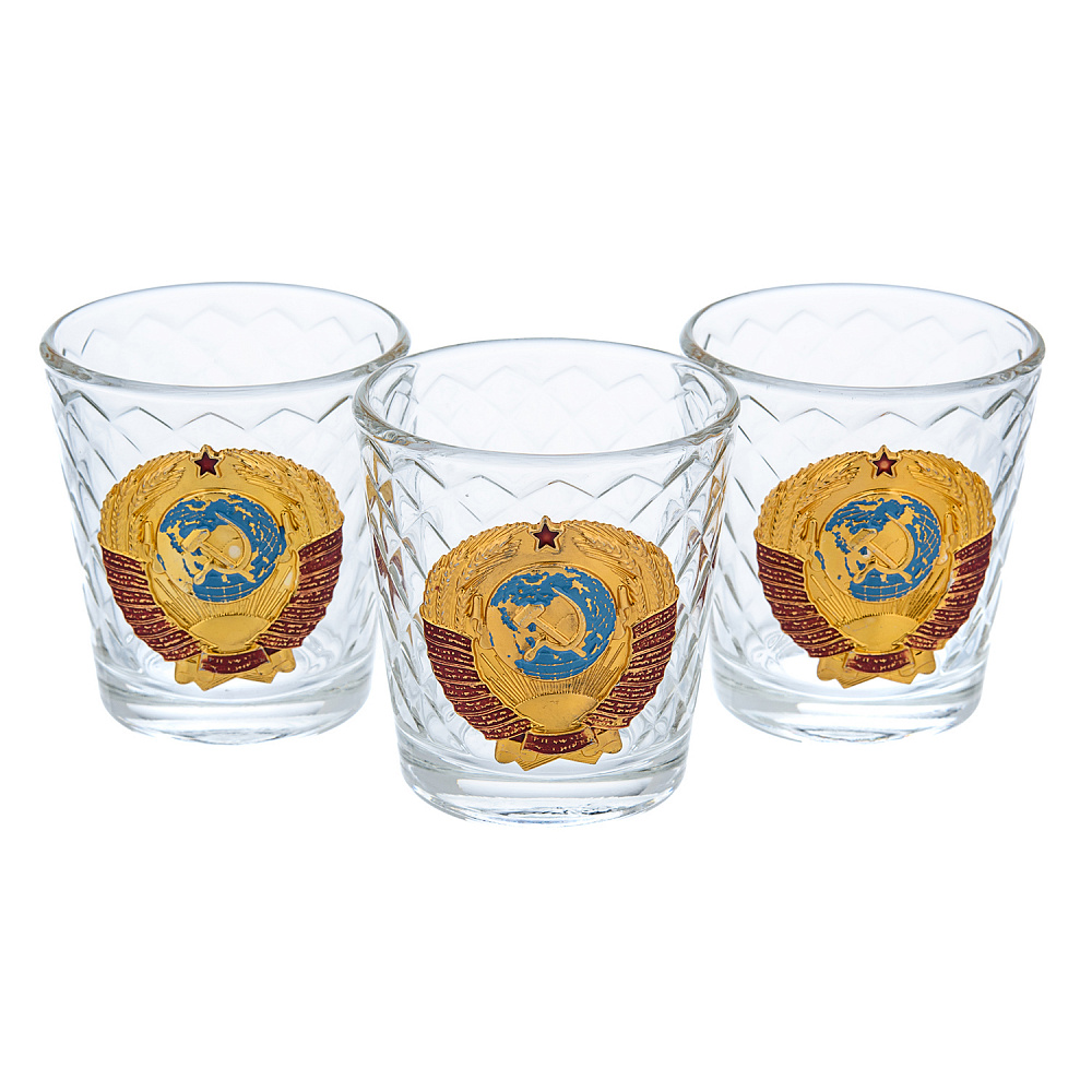 Питейный набор на 6 персон «Герб СССР» - интернет магазин Русь Велика я фото 1