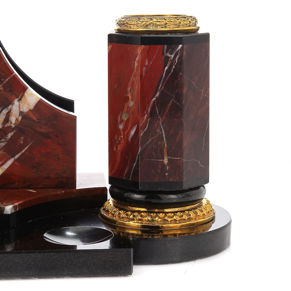 Настольный набор для руководителя из яшмы и долерита - интернет магазин Русь Велика я фото 3