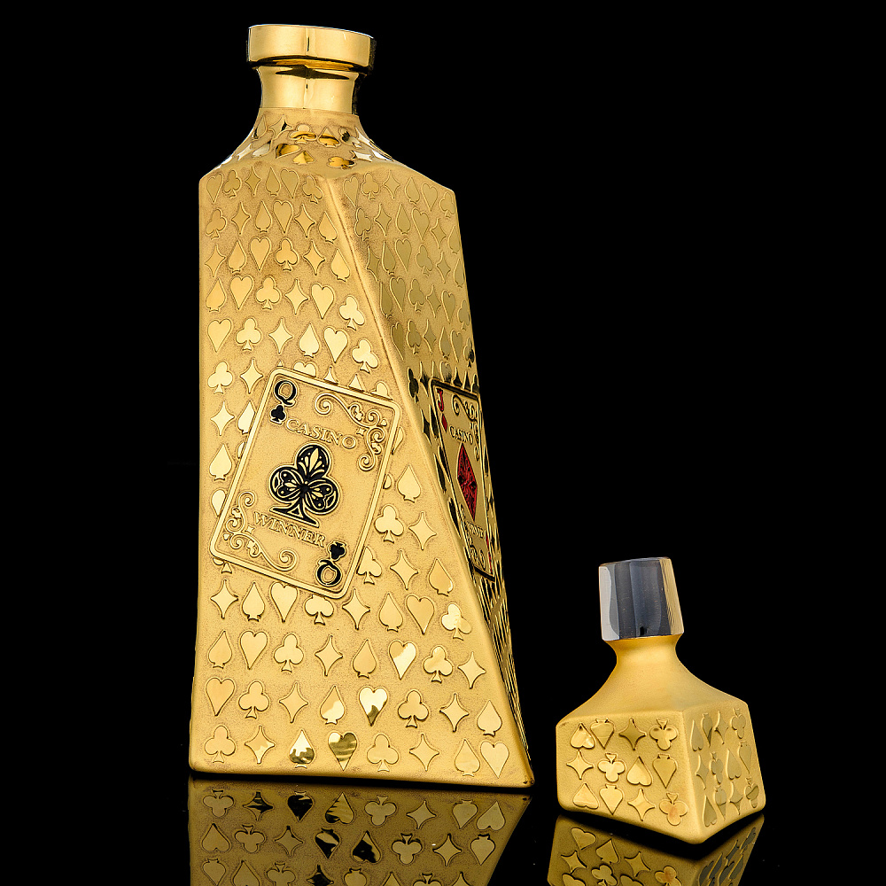 Питейный набор для виски на 4 персоны «Казино» - интернет магазин Русь Велика я фото 1