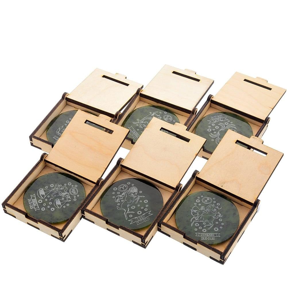 Магнит на камне нефрит. Златоуст (в ассортименте) - интернет магазин Русь Велика я фото 1