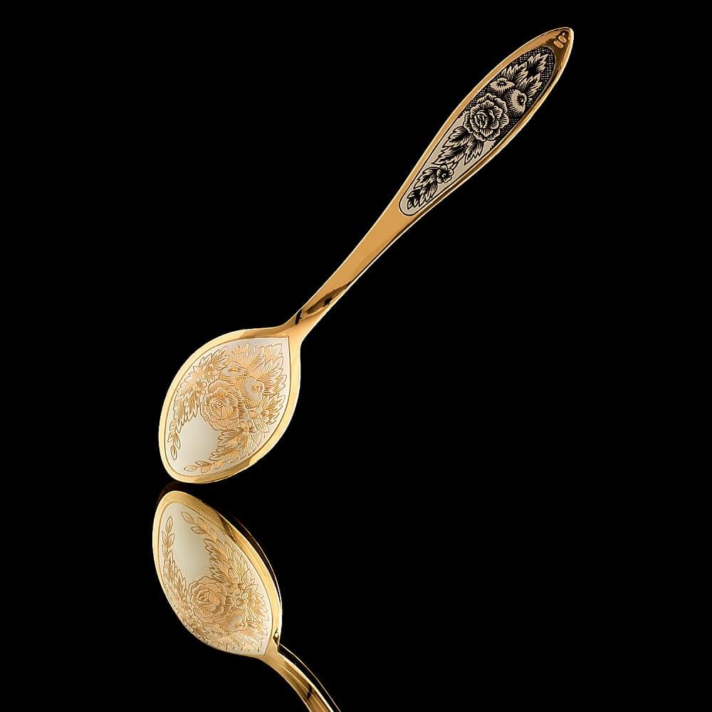 Ложка чайная 26.54 гр. Серебро 925* - интернет магазин Русь Велика я 