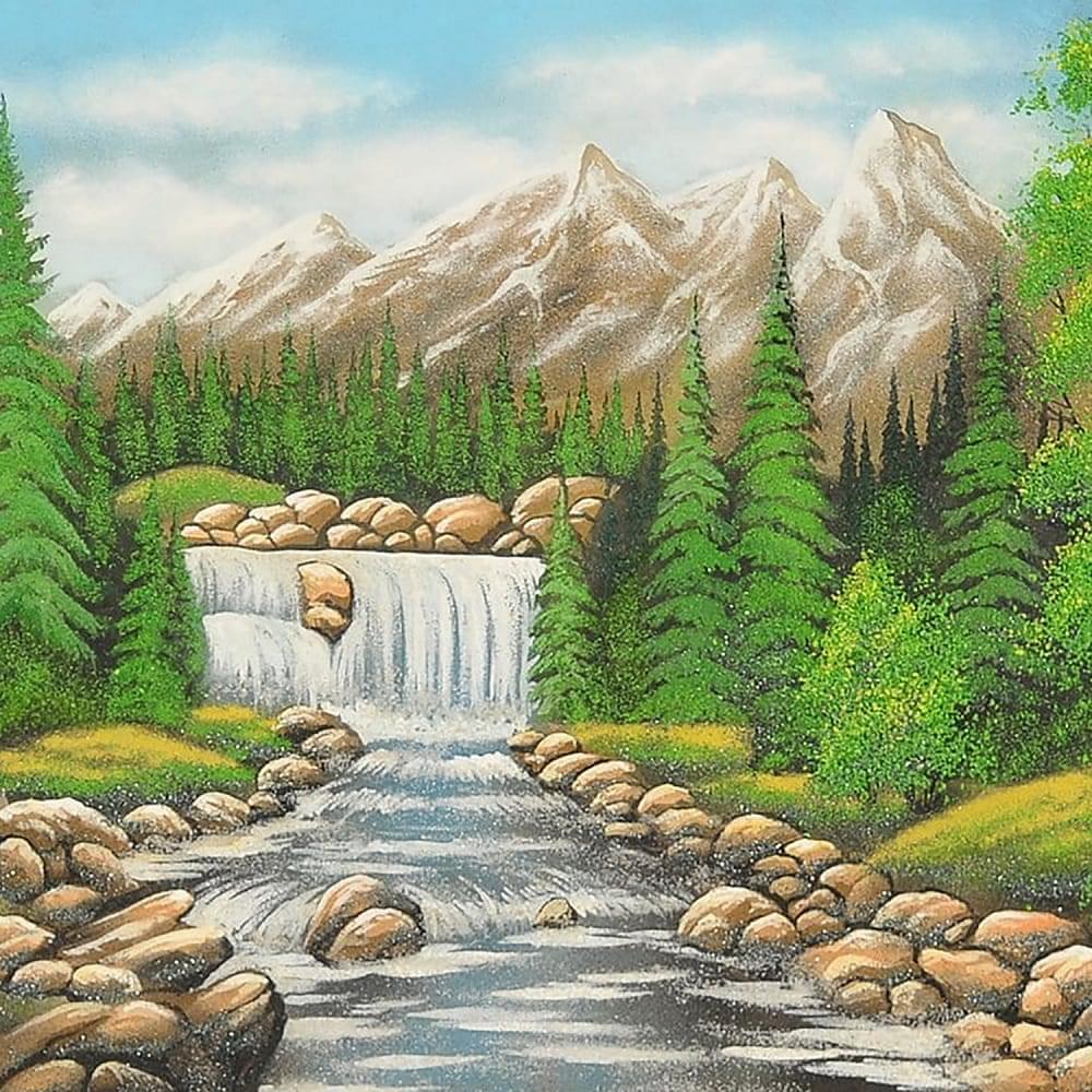 Картина с камнями