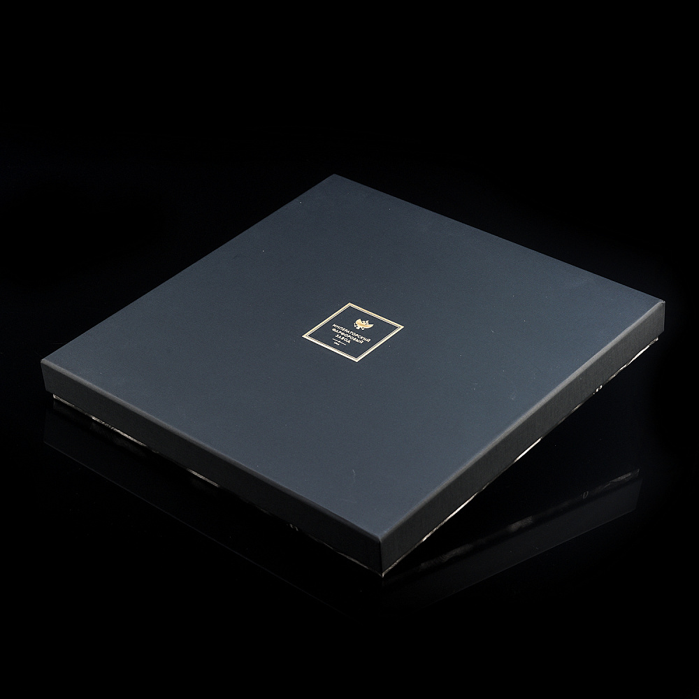 Тарелка декоративная «Черный мустанг». Форма Восточная. ИФЗ - интернет магазин Русь Велика я фото 2