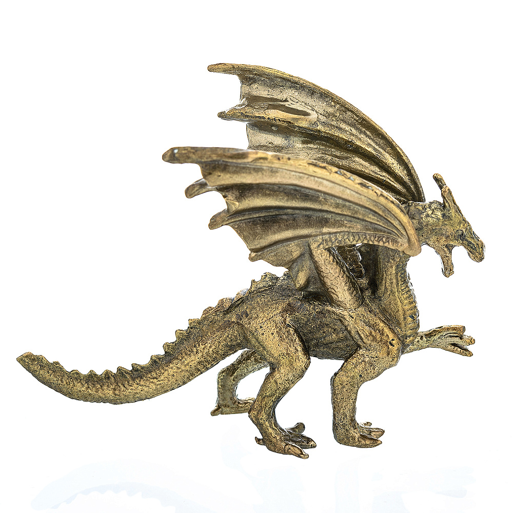 Бронзовая скульптура «Дракон» - интернет магазин Русь Велика я 