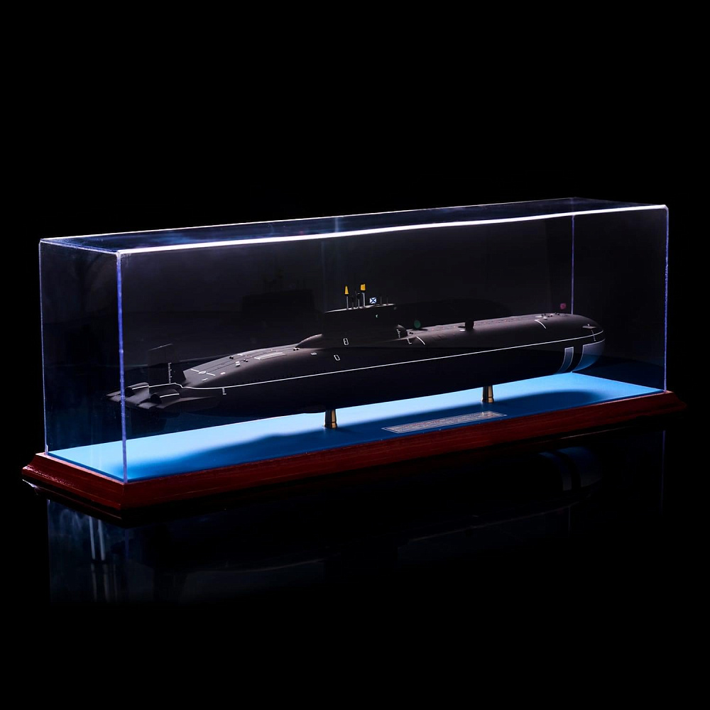 Макет подводной лодки «ПЛАРБ. Проект 941. Акула». Масштаб 1:400 - интернет магазин Русь Велика я фото 2