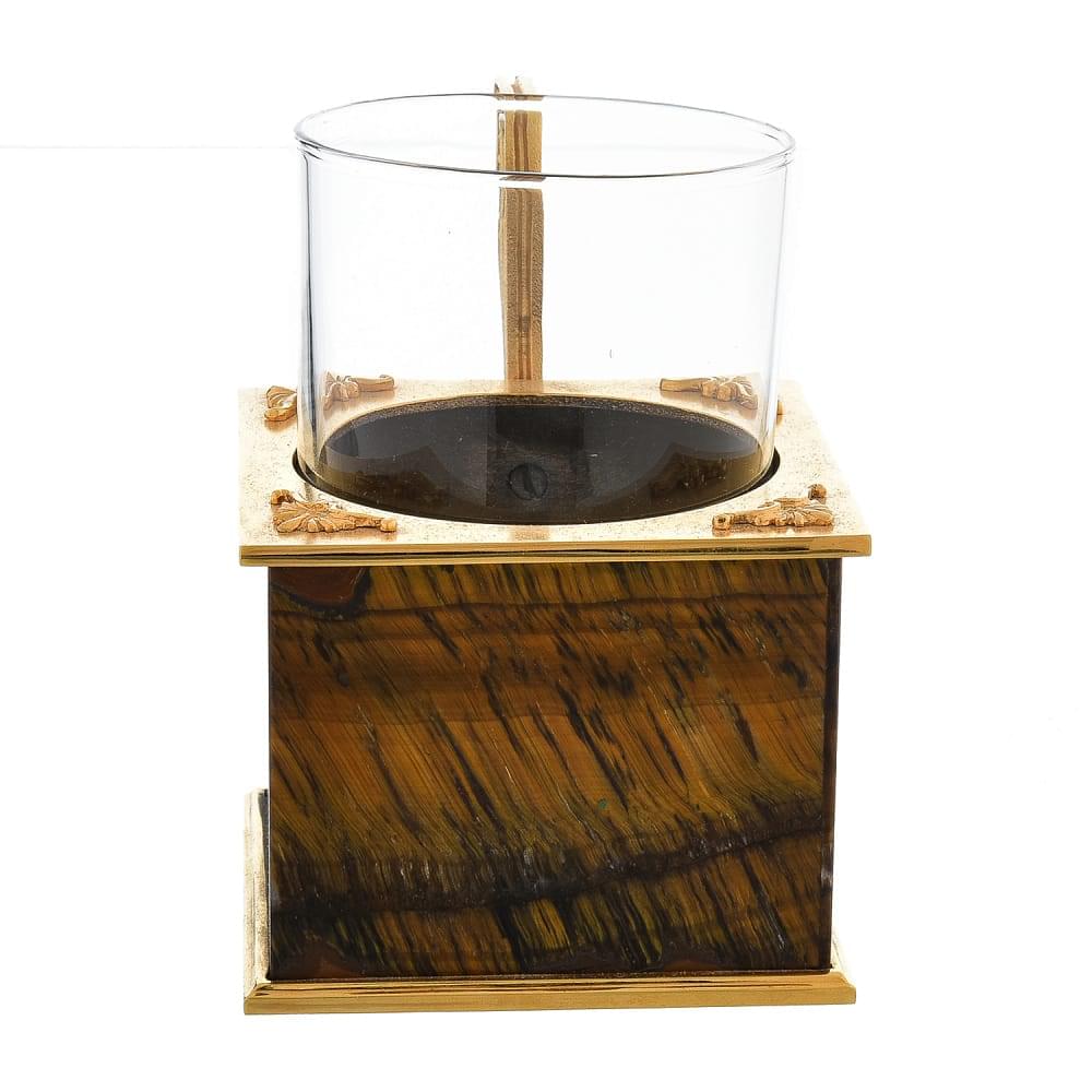 Подстаканник «Геометрия». Тигровый глаз - интернет магазин Русь Велика я фото 2