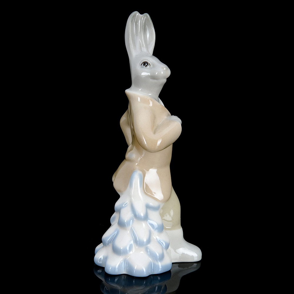 Статуэтка «Заяц с елкой». ИФЗ - интернет магазин Русь Велика я фото 4