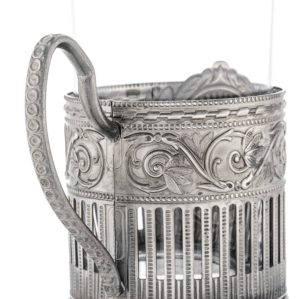 Подстаканник никелированный «Юбилейный. 70 лет» - интернет магазин Русь Велика я фото 2