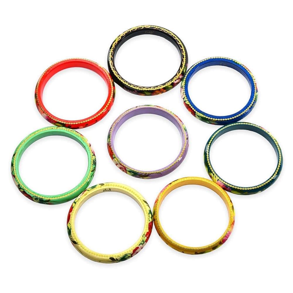 Браслет с художественной росписью - интернет магазин Русь Велика я 