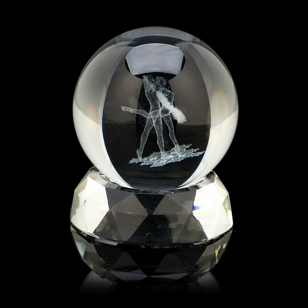 Лазерная графика. Статуэтка «Балет» - интернет магазин Русь Велика я 