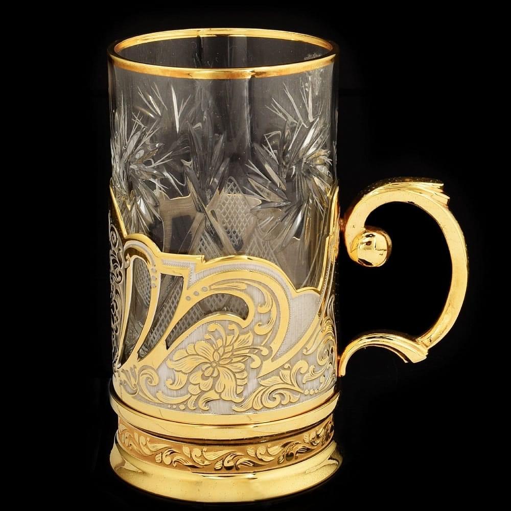 Сервиз чайный на 2 персоны. Латунь. Златоуст - интернет магазин Русь Велика я фото 5