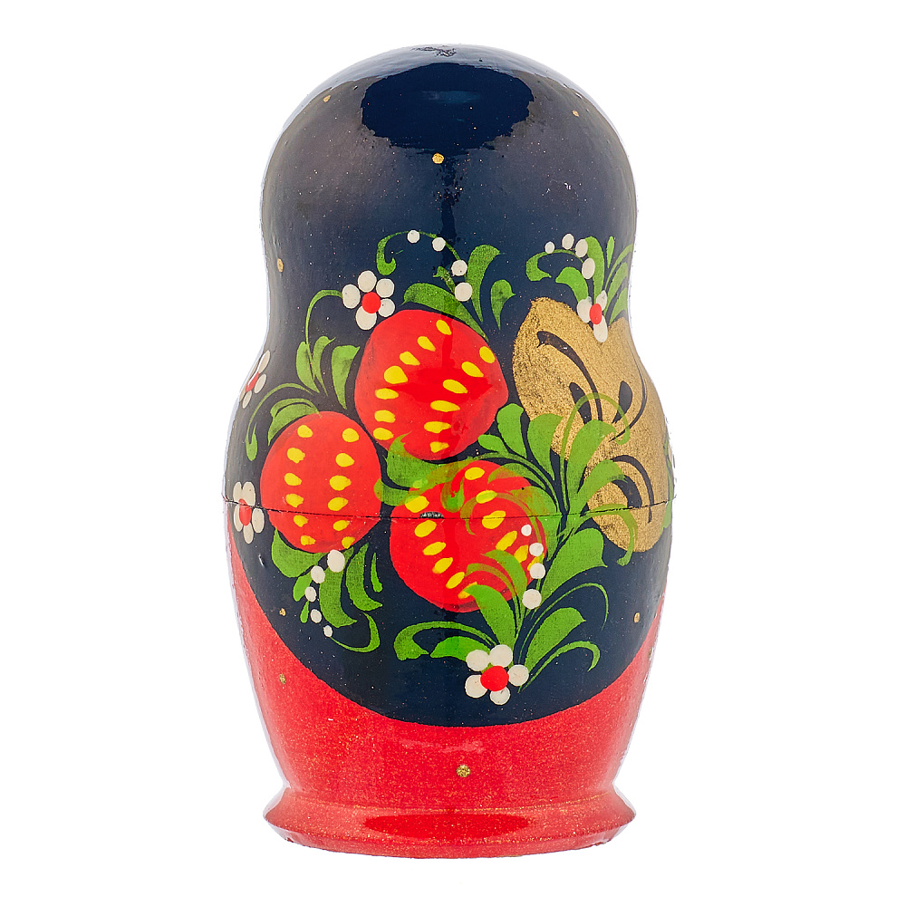 Матрешка «Клубника» 5 мест - интернет магазин Русь Велика я фото 2