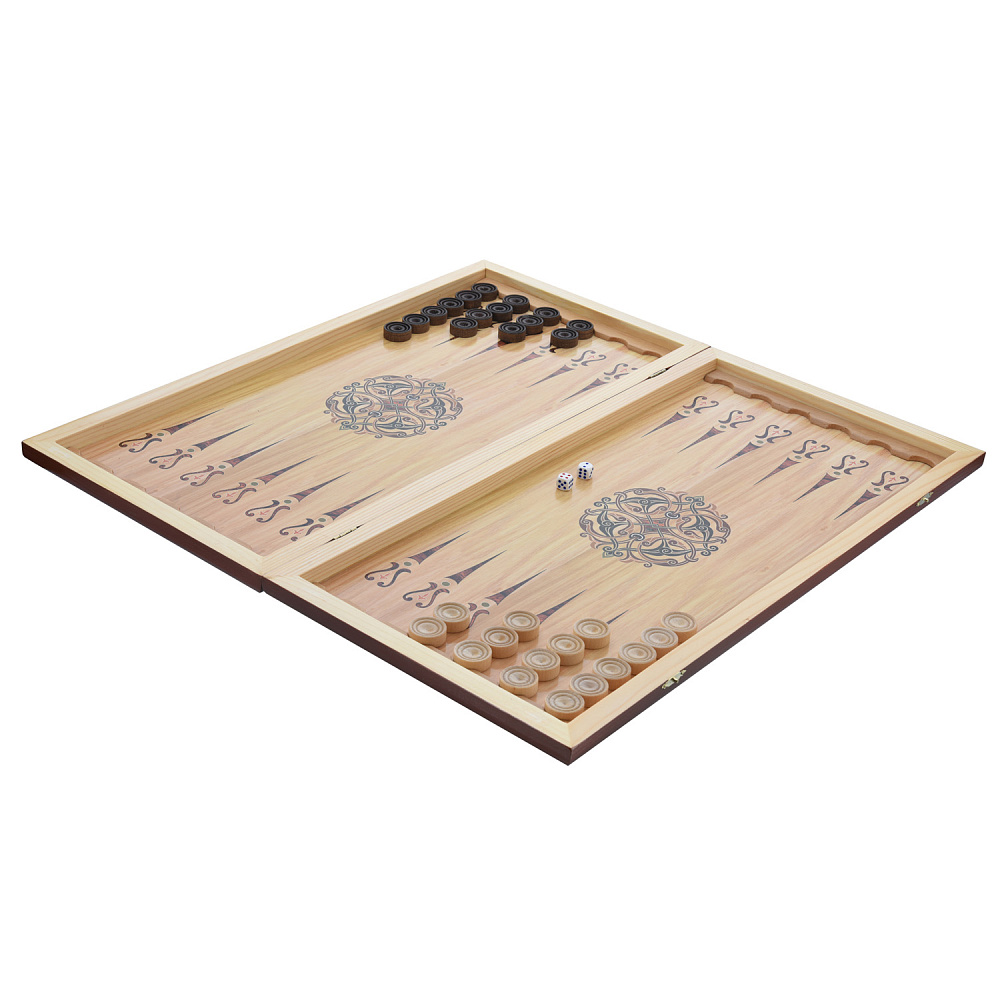 Нарды деревянные «Гусарские» 60х30 см - интернет магазин Русь Велика я фото 2