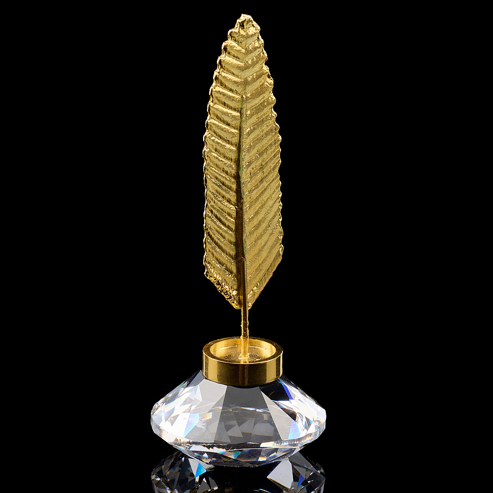 Сувенир из хрусталя «Чернильница» Asfour Crystal - интернет магазин Русь Велика я 