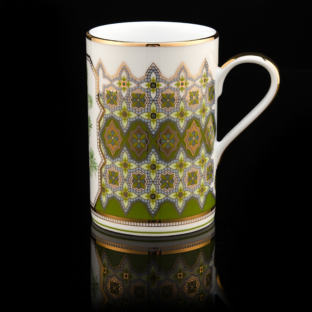 Чайный бокал 400 мл «Можжевельник ароматный». Форма Соло. ИФЗ - интернет магазин Русь Велика я фото 1