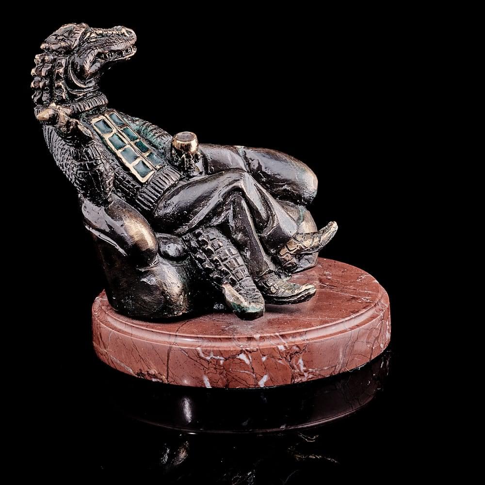 Бронзовая статуэтка «Олигарх» - интернет магазин Русь Велика я фото 2