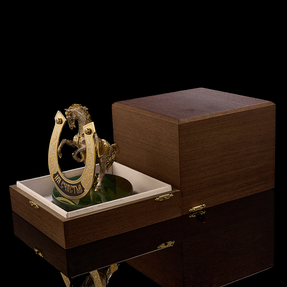 Лошадь Символ 2026 года. Подкова «На счастье». Златоуст - интернет магазин Русь Велика я фото 4