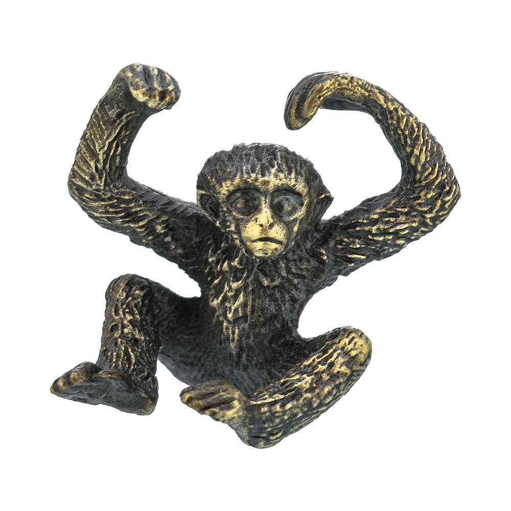 Бронзовая статуэтка «Обезьяна Диего» - интернет магазин Русь Велика я 