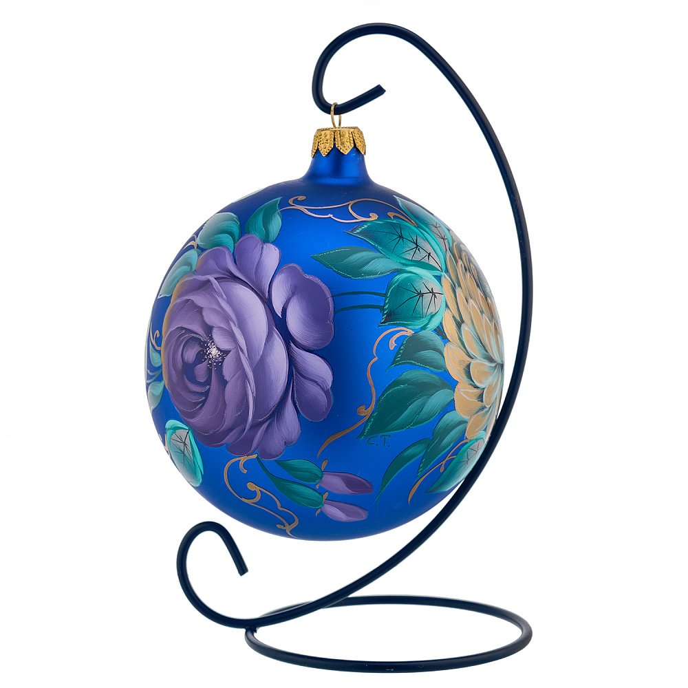 Шар новогодний с авторской росписью - интернет магазин Русь Велика я 