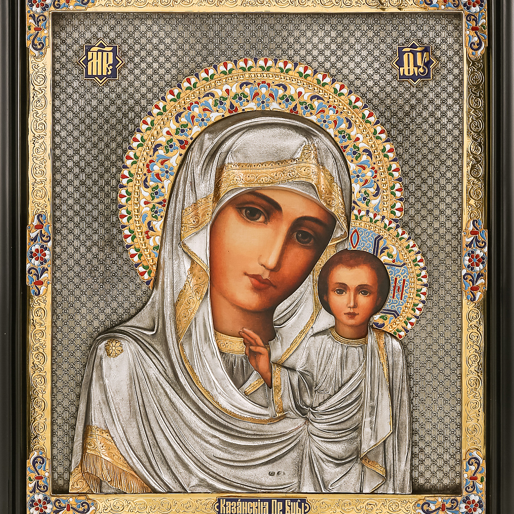 Икона «Казанская Божья Матерь» 40х35 см - интернет магазин Русь Велика я фото 2