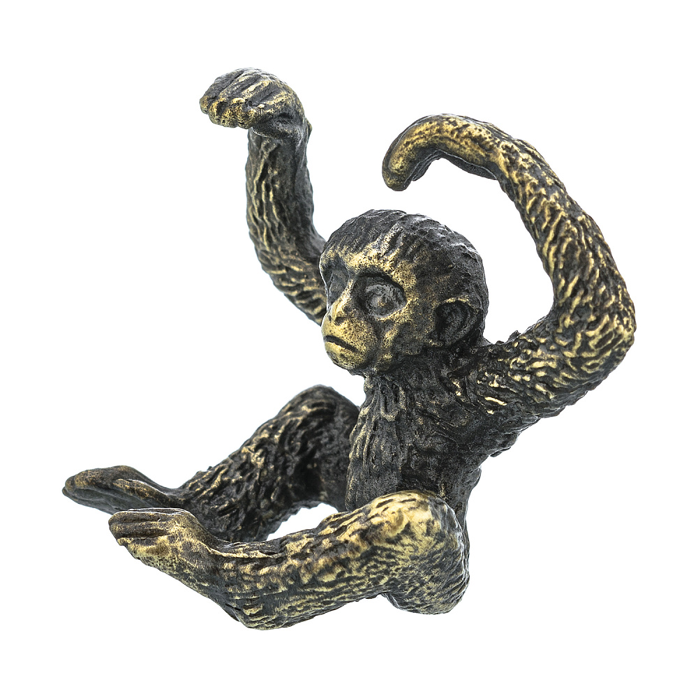 Бронзовая статуэтка «Обезьяна Диего» - интернет магазин Русь Велика я фото 1