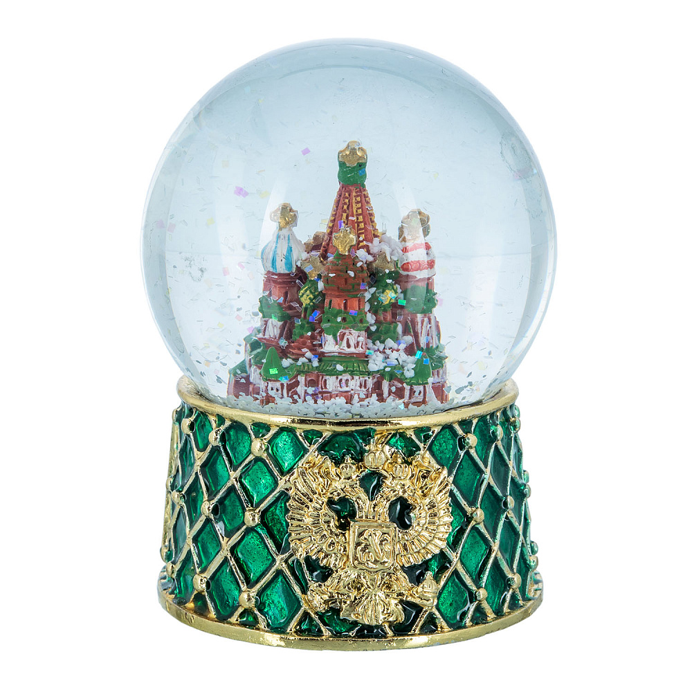 Сувенирный снежный шар «Москва» - интернет магазин Русь Велика я 