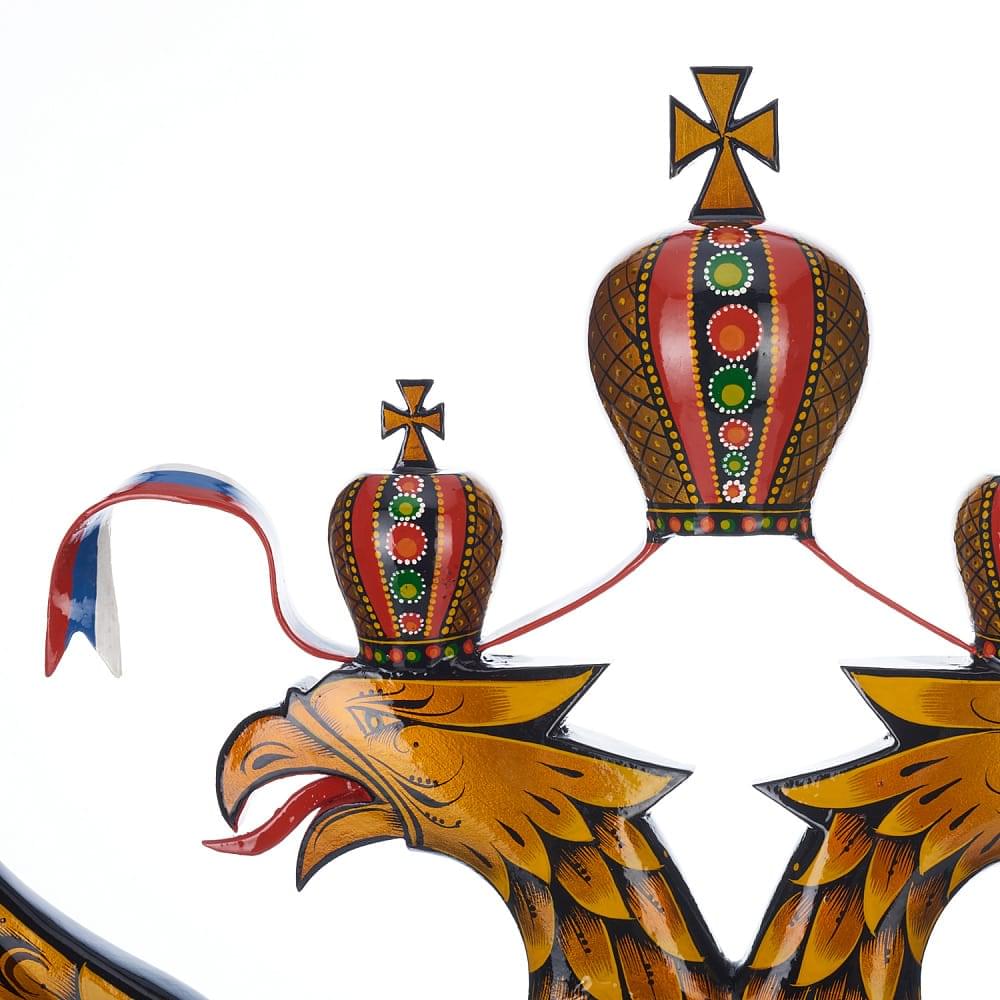 Кубок «Герб России» Хохлома - интернет магазин Русь Велика я фото 4