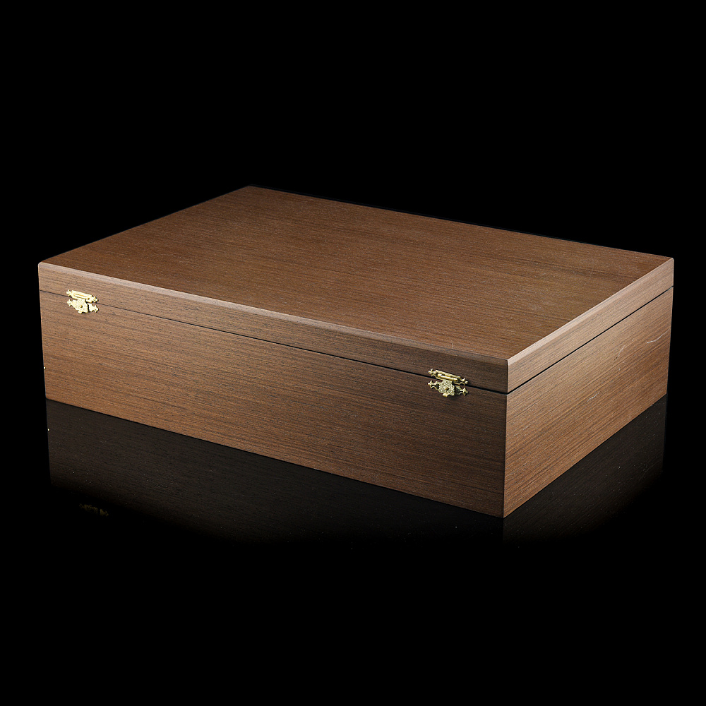 Чайный набор с подстаканниками «Малахит». Златоуст - интернет магазин Русь Велика я фото 7