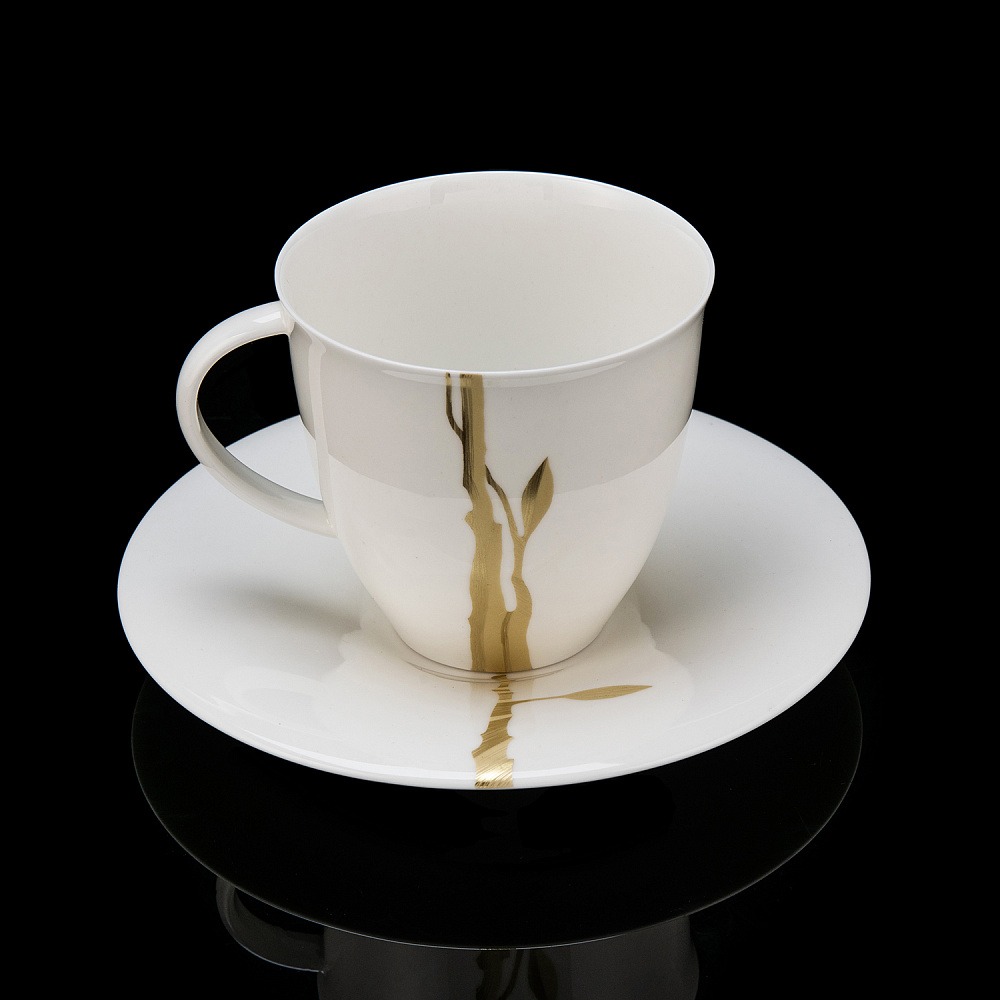 Чайная пара 250 мл «Лидия». Форма Оливия. ИФЗ - интернет магазин Русь Велика я фото 1