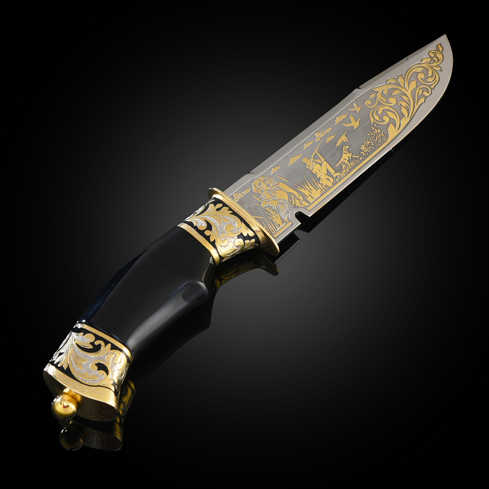 Нож сувенирный «Охота». Златоуст - интернет магазин Русь Велика я фото 1