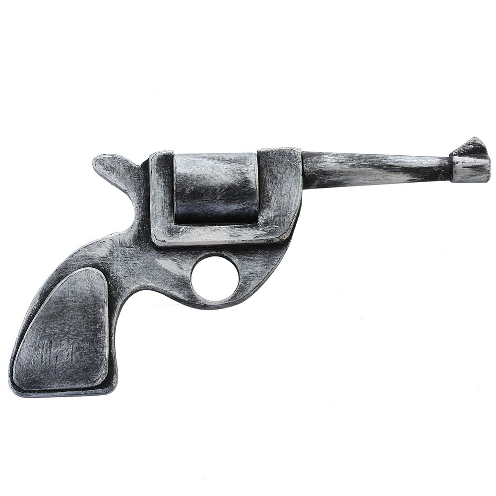 0027796-НАГАН-крашеный Нат.дерево Игрушечный карманный РЕВОЛЬВЕР ок.20см - интернет магазин Русь Велика я фото 1