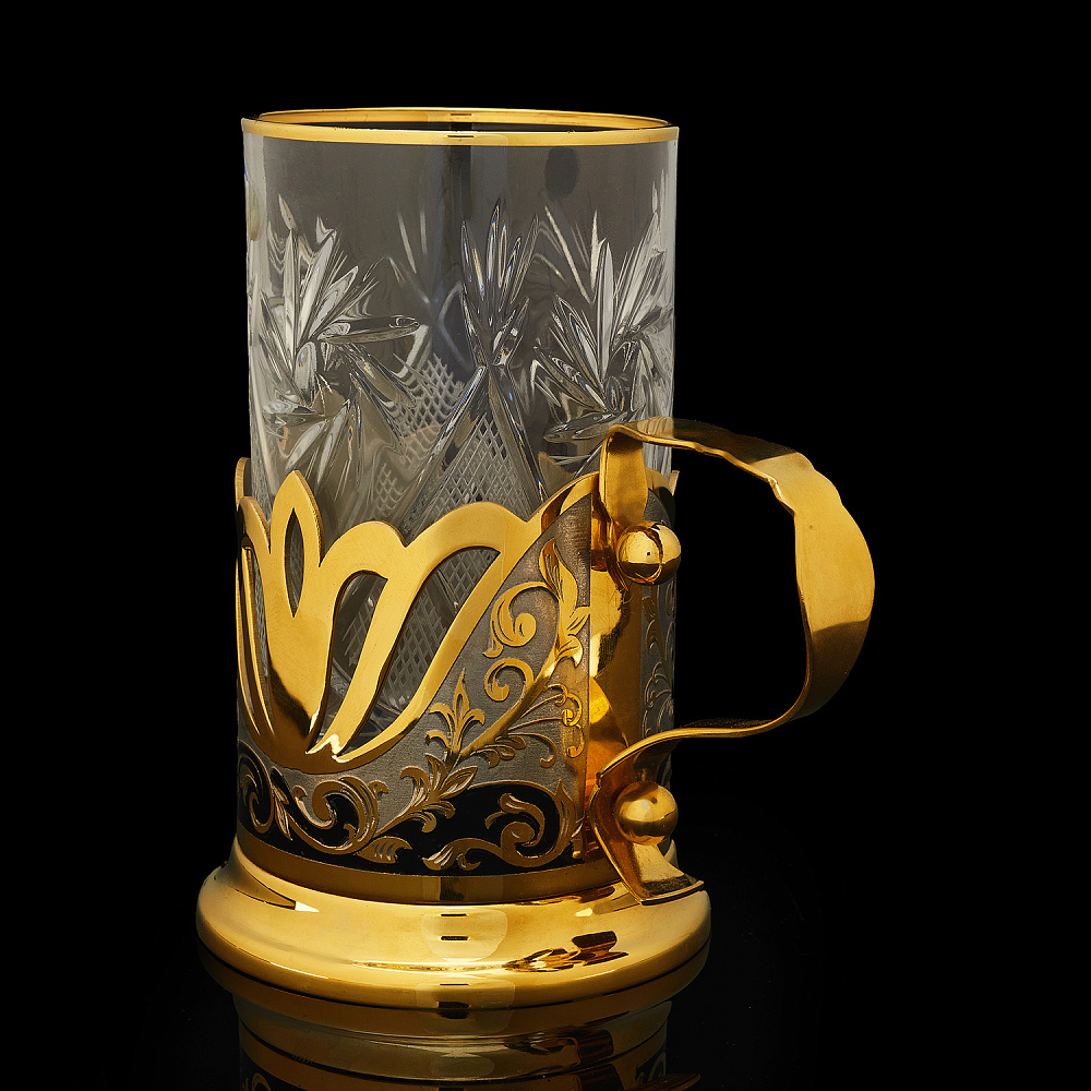 Подстаканник «Орнамент». Златоуст - интернет магазин Русь Велика я фото 2