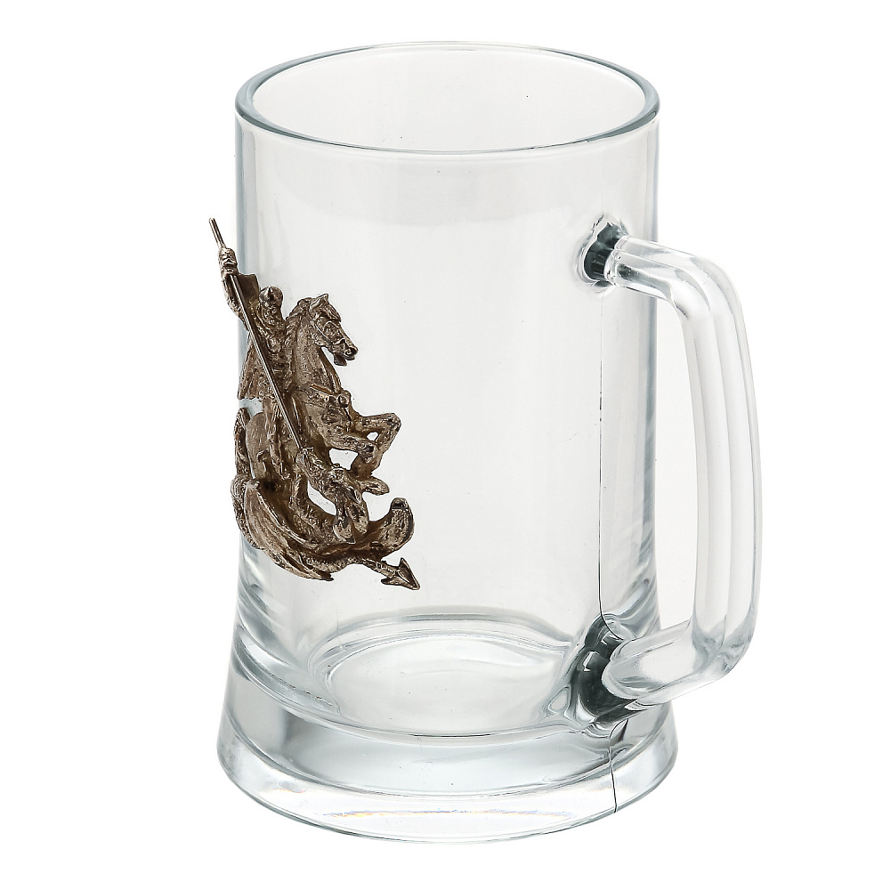 Кружка пивная «Георгий Победоносец» - интернет магазин Русь Велика я фото 1