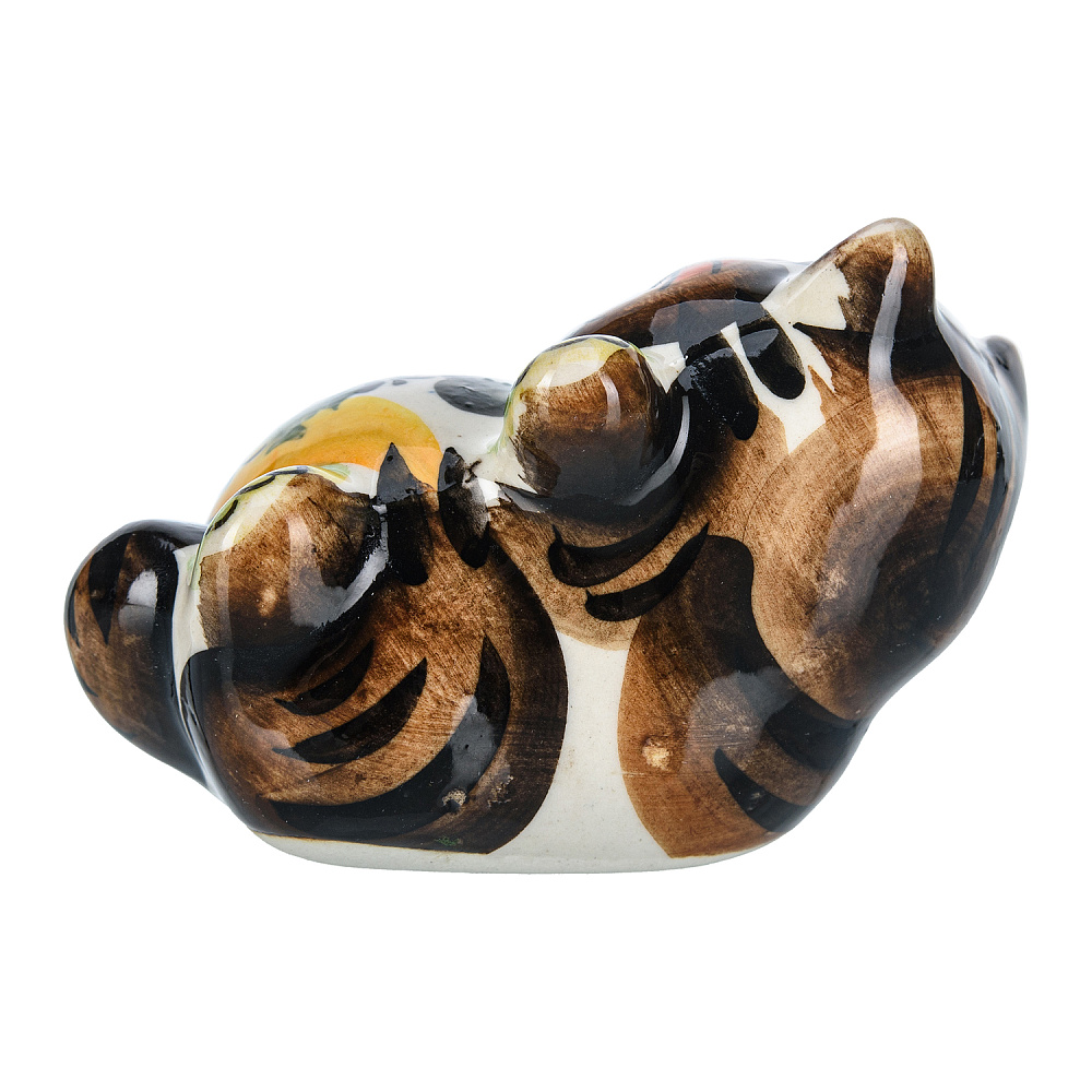 Статуэтка «Кот». Гжель в цвете - интернет магазин Русь Велика я фото 2