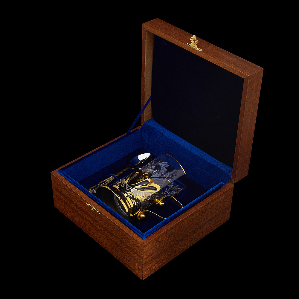 Подстаканник «Орнамент». Златоуст - интернет магазин Русь Велика я фото 3