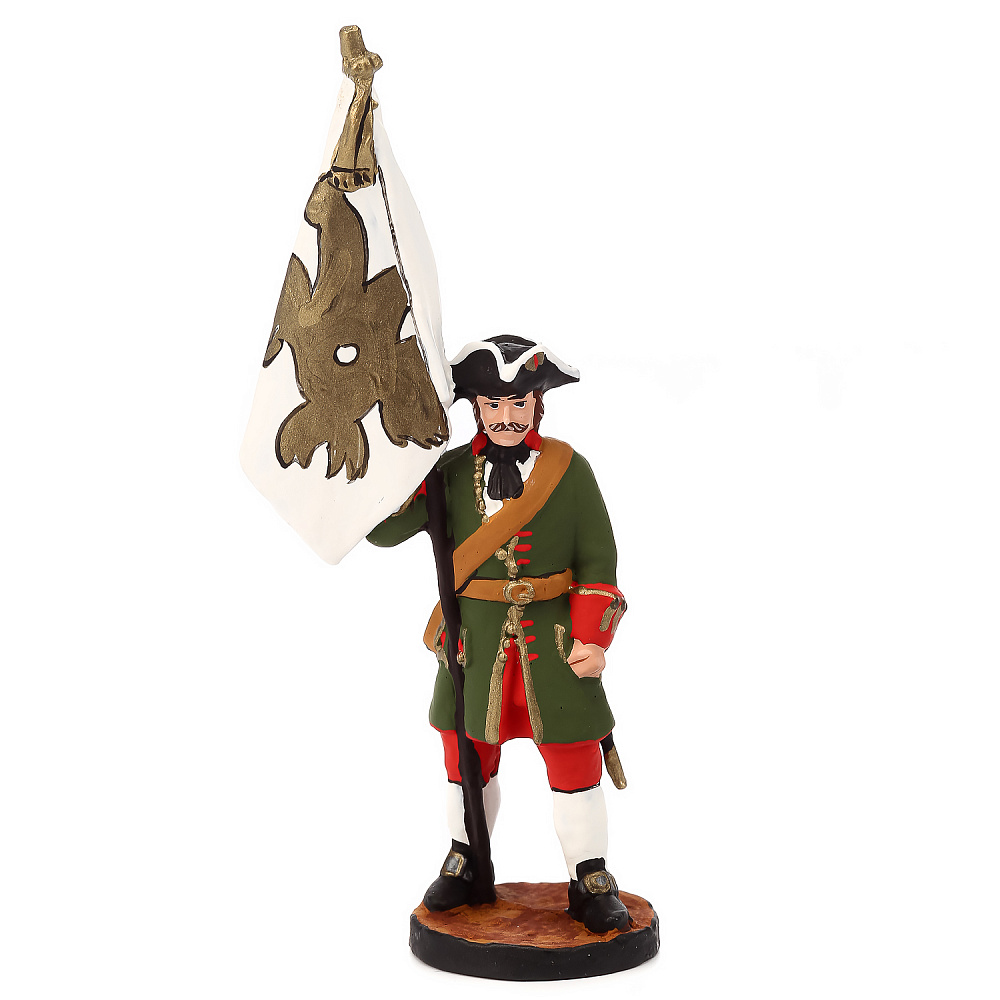 0063257 Оловянная миниатюра Набор солдатиков «ПЕТР ПЕРВЫЙ И СОЛДАТЫ» (композиция из 5 фигур) - интернет магазин Русь Велика я фото 2