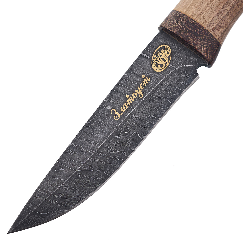 Нож сувенирный из дамасской стали «Бекас». Златоуст - интернет магазин Русь Велика я фото 4