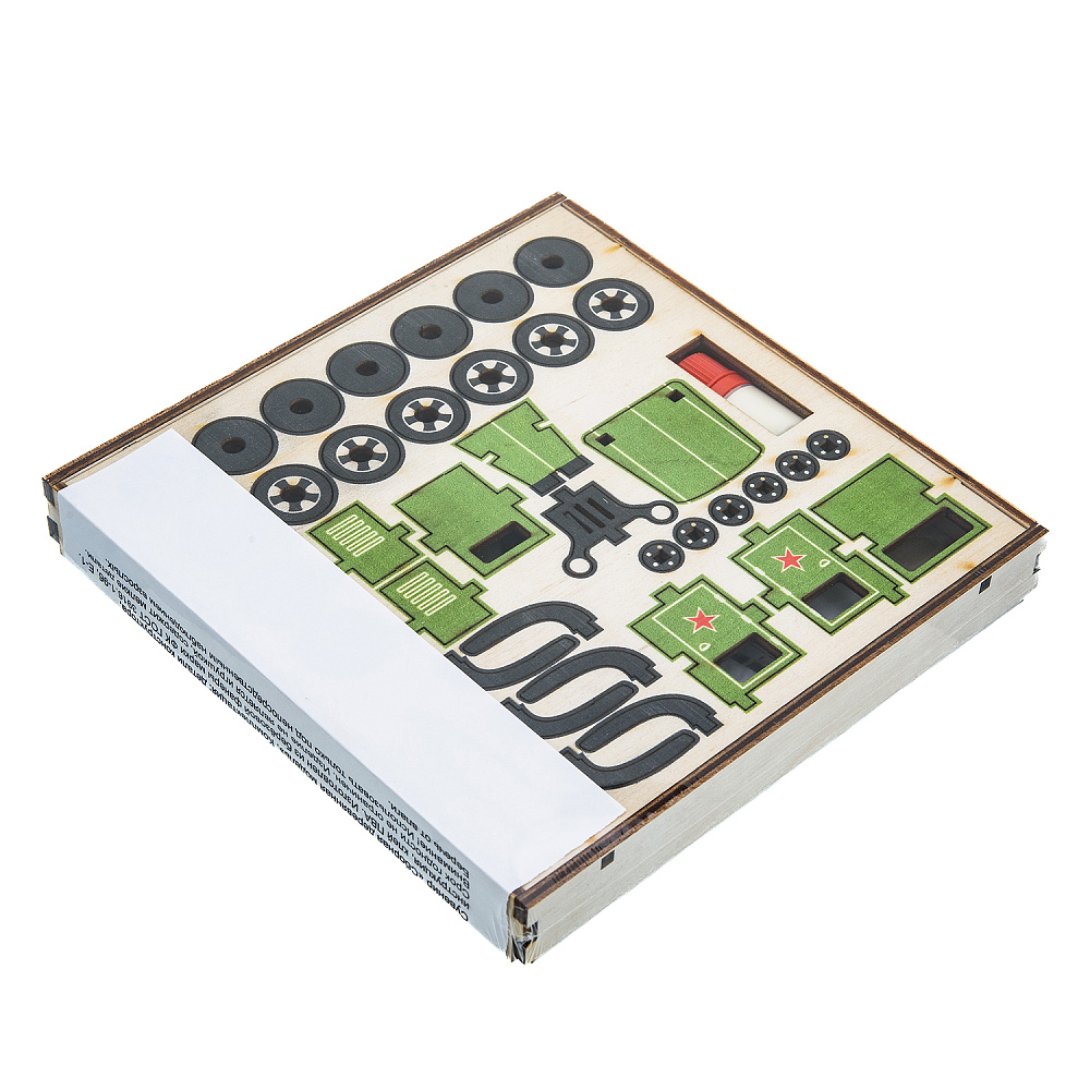 Сборная деревянная модель «Самосвал ЗИС-58» - интернет магазин Русь Велика я фото 1