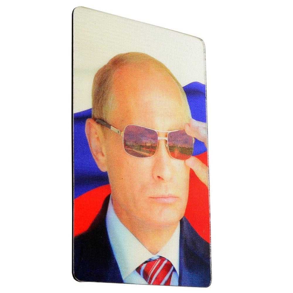 2883/9-6см-1 ФОТО Магнит ПЛАСТИК «ПУТИН ВВ» ОБЪЕМНЫЙ 1 ФОТО - интернет магазин Русь Велика я фото 3