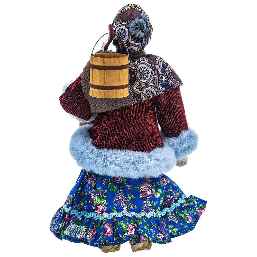 Коллекционная кукла ручной работы «Марья с коромыслом» - интернет магазин Русь Велика я фото 3
