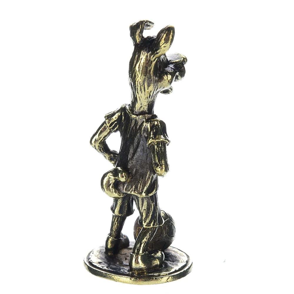 Статуэтка «Собака-футболист» - интернет магазин Русь Велика я фото 2