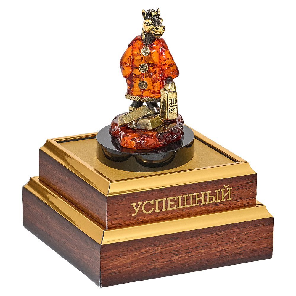 Лошадь Символ 2026 года. Статуэтка «Успешный» - интернет магазин Русь Велика я фото 1