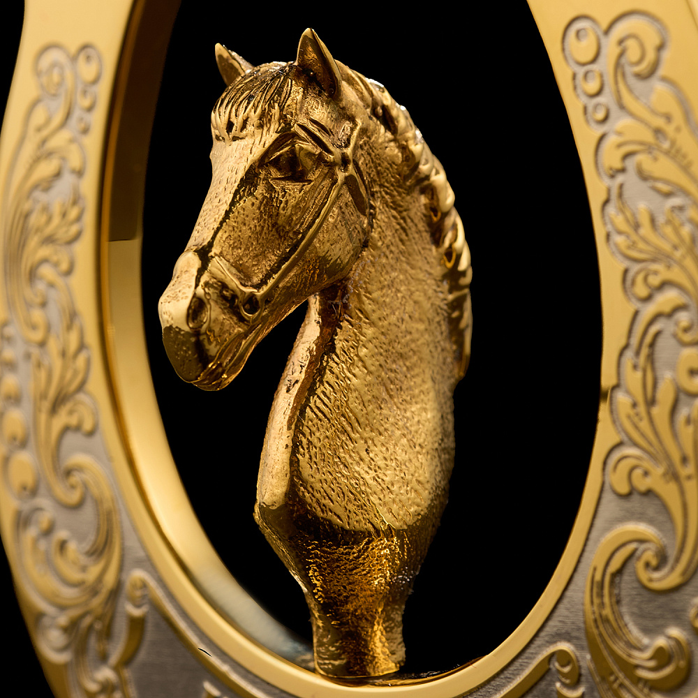 Лошадь Символ 2026 года. Подкова «На удачу». Златоуст - интернет магазин Русь Велика я фото 2