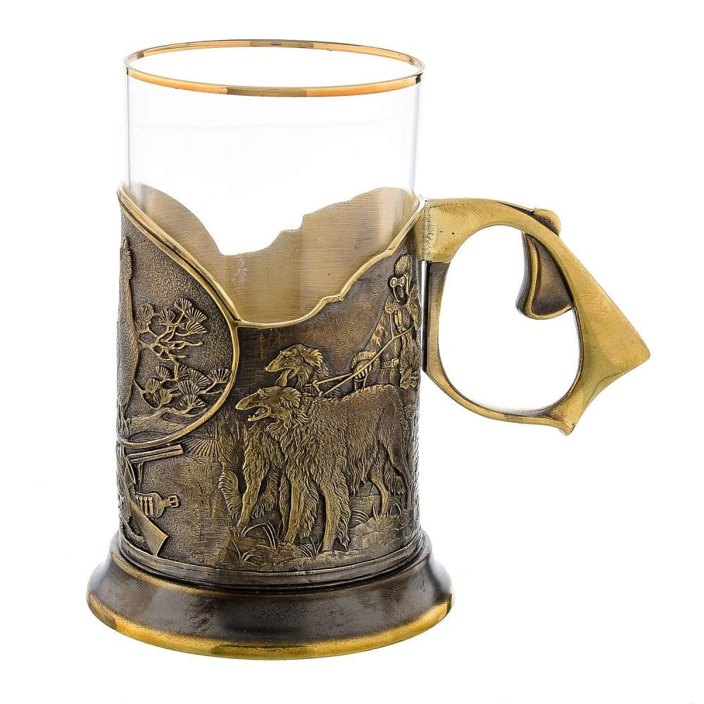 Подстаканник «Охота на глухаря» - интернет магазин Русь Велика я фото 2