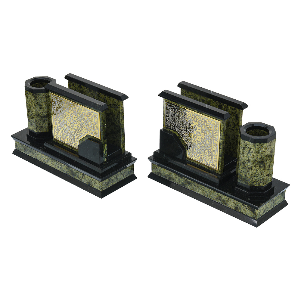 Настольный письменный набор из камня «Орел». Златоуст - интернет магазин Русь Велика я фото 5