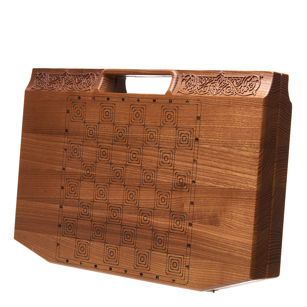 Лото в резном чемоданчике из ясеня «Арабеска 3» - интернет магазин Русь Велика я фото 5