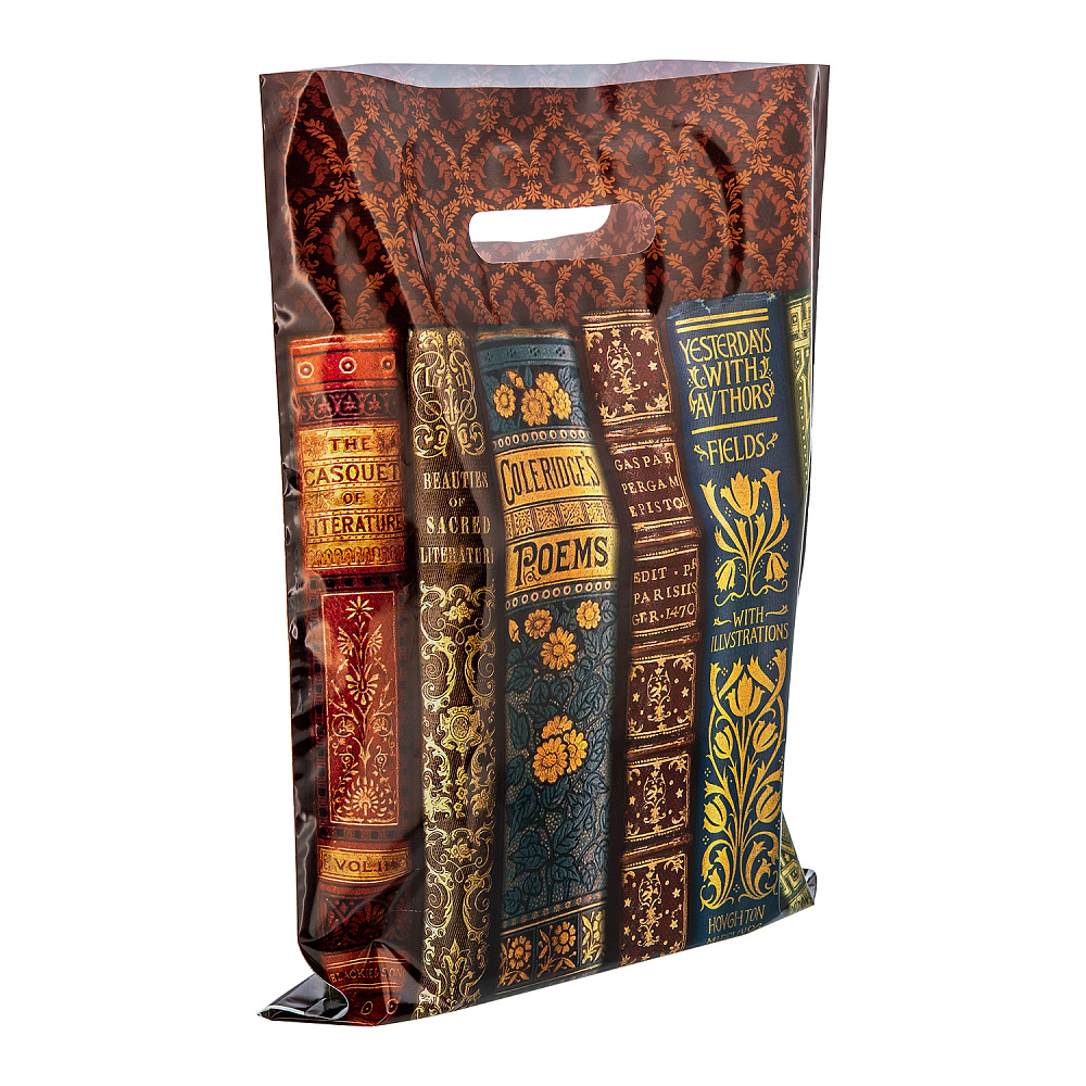 Пакет подарочный «Книги» 30х40 см - интернет магазин Русь Велика я фото 1