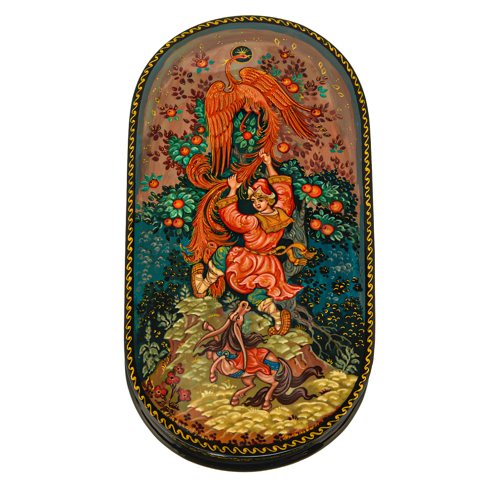 Шкатулка с художественной росписью «Конек-Горбунок» - интернет магазин Русь Велика я фото 2