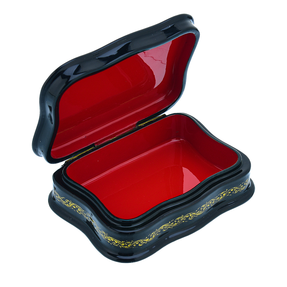 Шкатулка с художественной росписью «Золотой петушок» - интернет магазин Русь Велика я фото 2